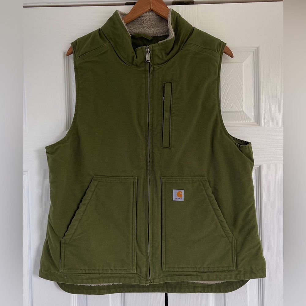 Women’s Carhartt Sherpa Mock Neck Vest